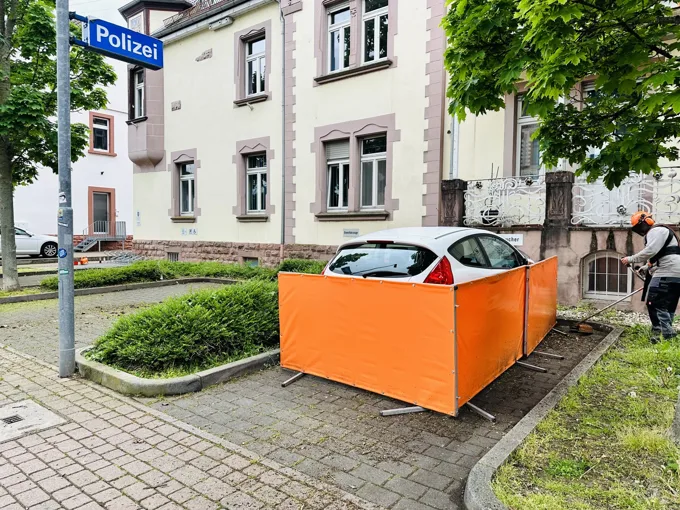 Gepflegter Eingangsbereich