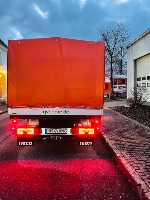 GV Home Transportfahrzeug im Einsatz